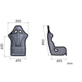 OMP WRC-R CARBON SEAT