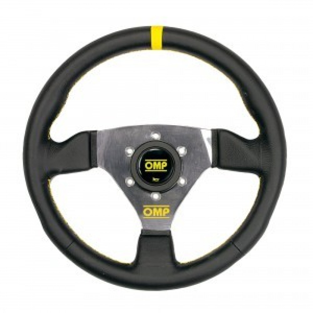 OMP TRECENTO LEATHER STEERING WHEEL