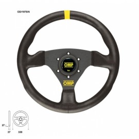 OMP TRECENTO SUEDE STEERING WHEEL