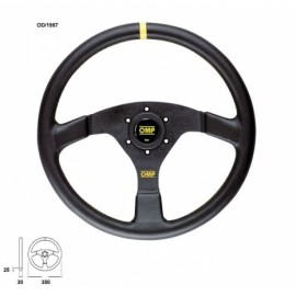 OMP VELOCITA LEATHER STEERING WHEEL