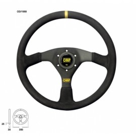 OMP VELOCITA SUEDE STEERING WHEEL