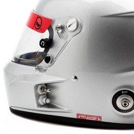 ROUX R 1-C COMPOSITE SILVER HELMET 