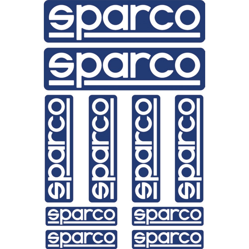 SPARCO AUTO ACCESSORIES STICKER PACK 