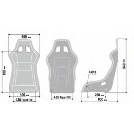 SPARCO COMPETITION SEATS QRT-C (CARBON)