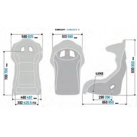 SPARCO COMPETITION SEATS CIRCUIT QRT