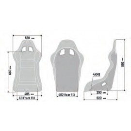 SPARCO COMPETITION SEATS EVO QRT