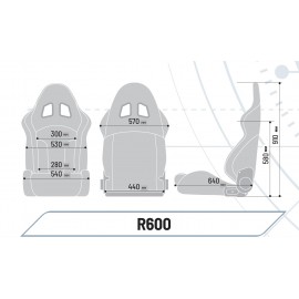 SPARCO STREET SEATS R600