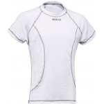 SPARCO MICROPOLY T-SHIRT BASIC WHITE