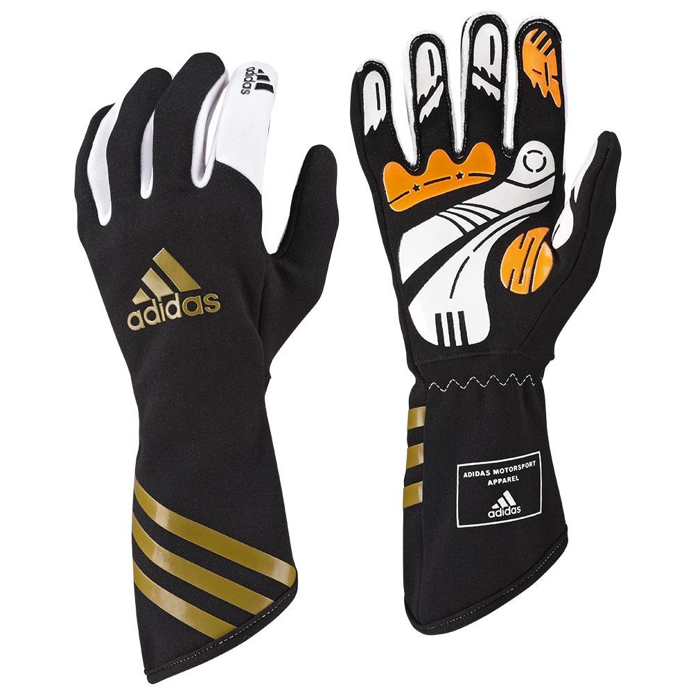 ADIDAS XLT GLOVES BLACK-GOLD